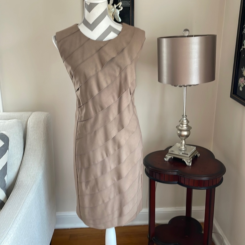 Calvin Klein Tan Dress